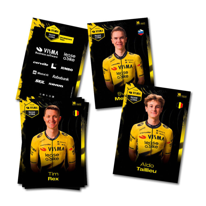 Fotokaarten Development Team 2026 - Team Visma | Lease a Bike
