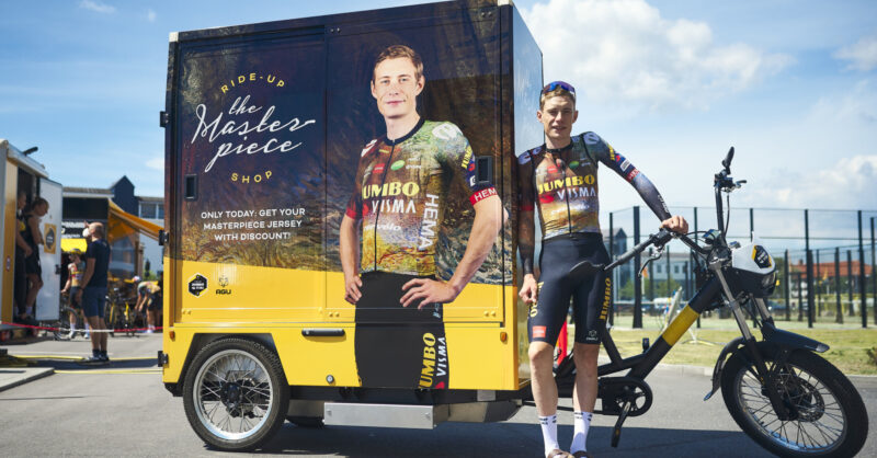 レア支給品　ブエルタ　グローブ　AGU Jumbo visma　サイクルジャージ レア支給品 ブエルタ グローブ AGU Jumbo visma サイクルジャージ レア