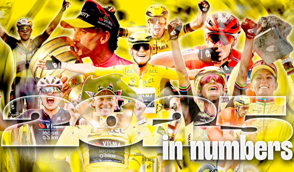 De cijfers achter het seizoen 2025 van Team Visma | Lease a Bike