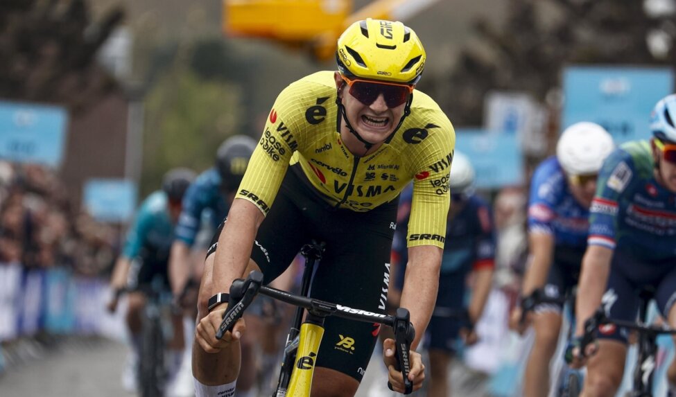 Taillieu sprint naar tweede plaats in tweede etappe Giro Next Gen