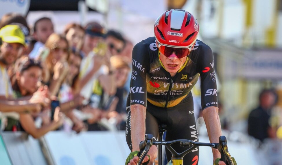 Vingegaard tweede op Hautacam in twaalfde etappe Tour de France