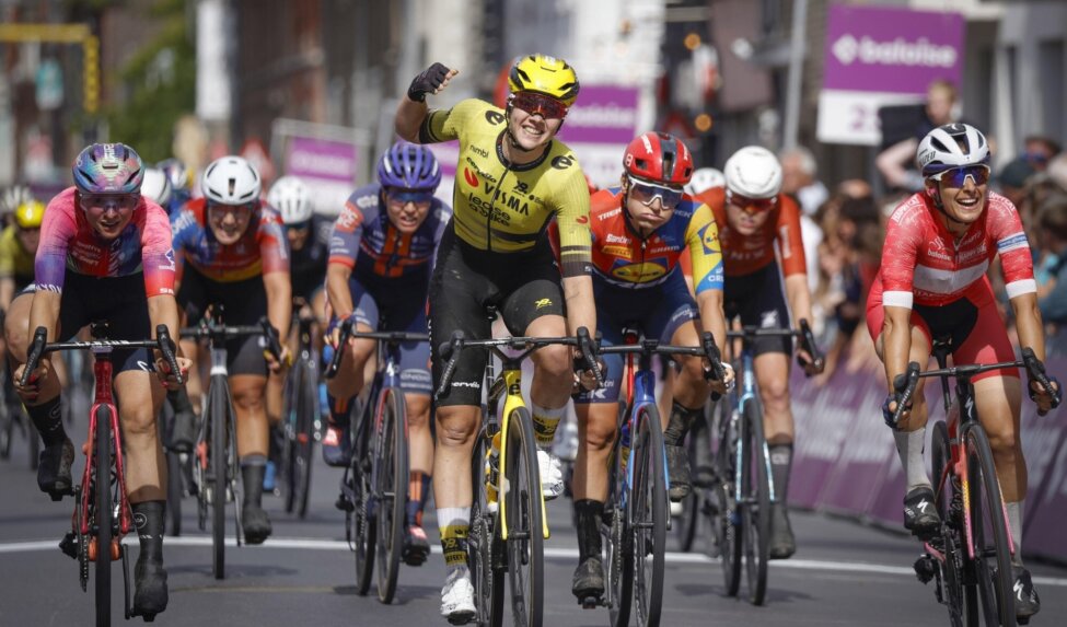 Fidanza triumphs in chaotic final stage of Baloise Ladies Tour, Vigié finishes fourth overall
