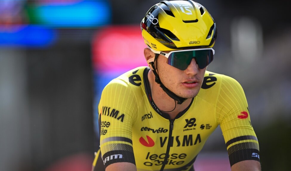 Team Visma | Lease a Bike chasing stage success with Kooij in Renewi Tour