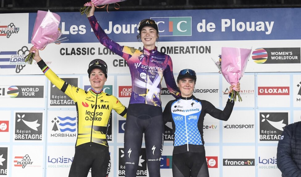 Na sterke teamprestatie sprint Vos naar tweede plek in Grand Prix de Plouay
