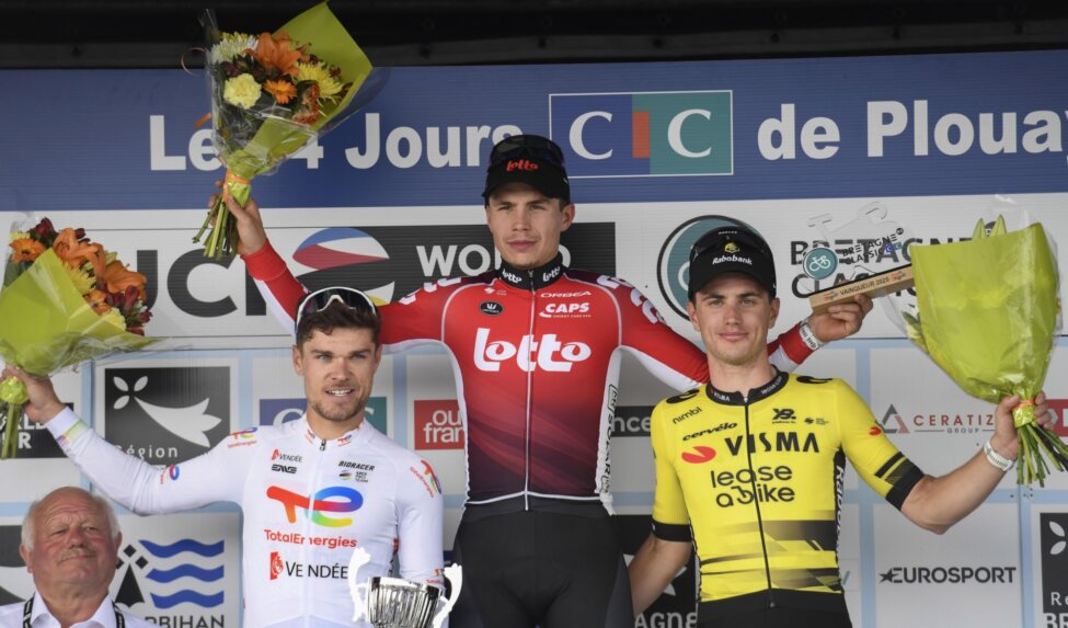 Impressive Kooij just beaten in Bretagne Classic