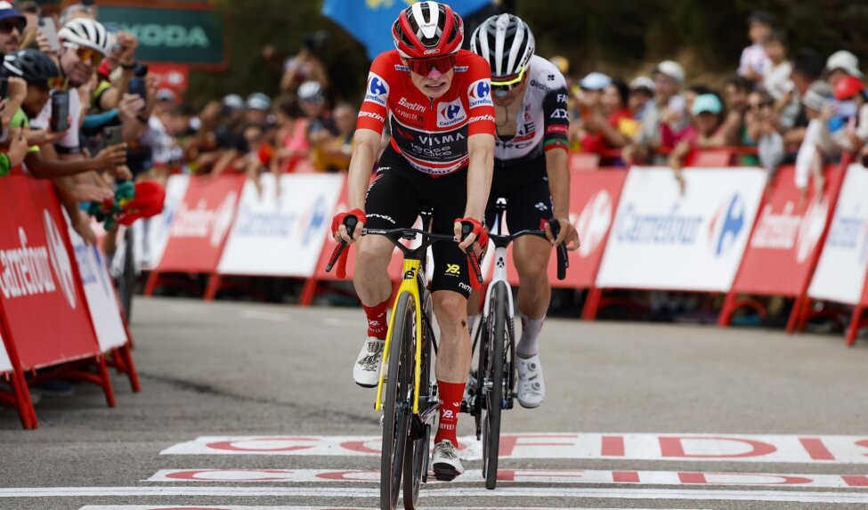 Vingegaard geeft geen duimbreed toe in bergetappe Vuelta a España