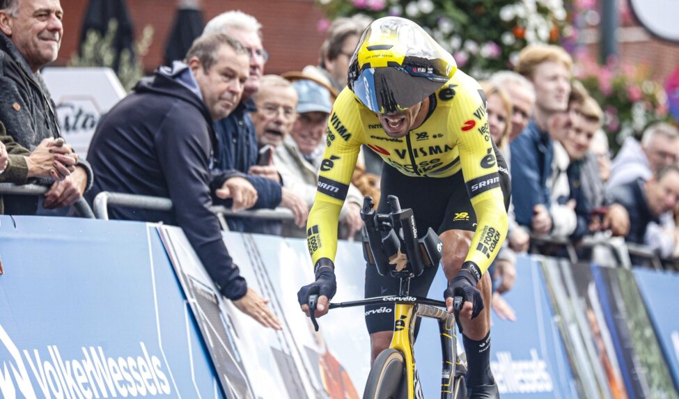 Laporte snelt naar derde plaats in tijdrit Tour of Holland, Lemmen achtste