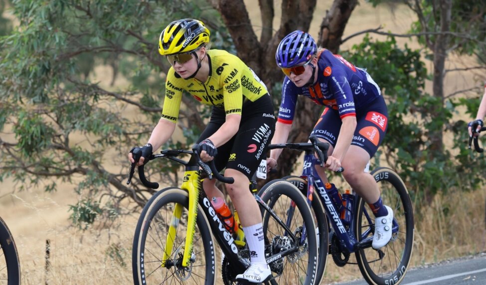 Team Visma | Lease a Bike feels positive about second stage of Tour Down Under