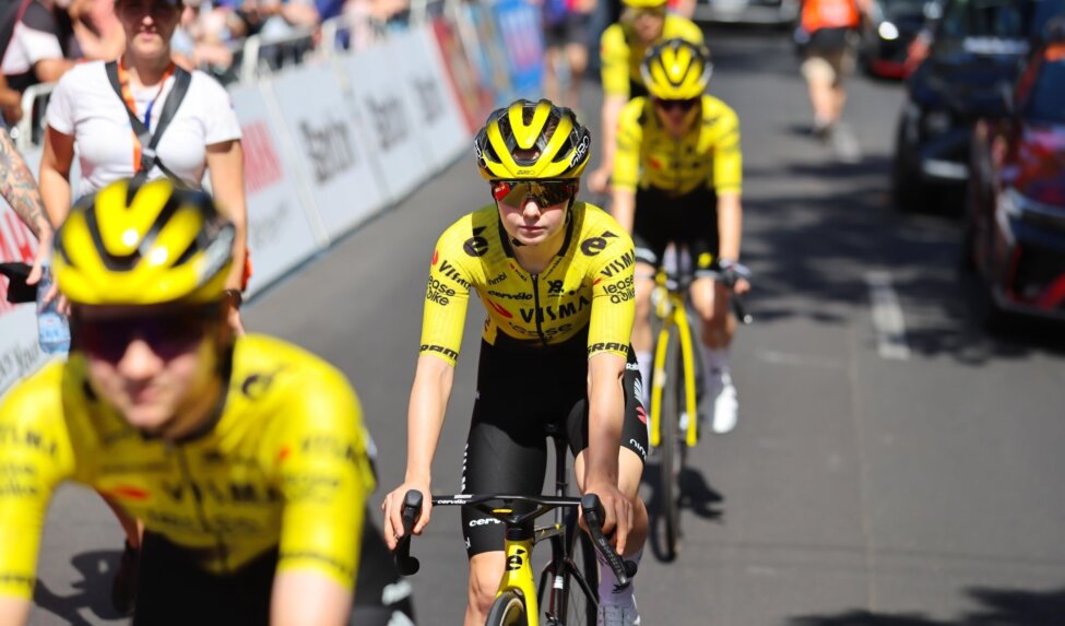 Team Visma | Lease a Bike Women active in Tour Down Under Women’s One Day Race