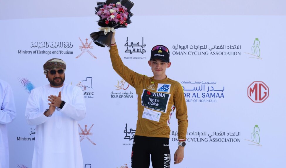 Team Visma | Lease a Bike besluit Tour of Oman met gouden trui voor Goszczurny