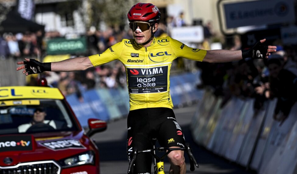 Indrukwekkende Vingegaard soleert naar tweede zege op rij in Parijs-Nice