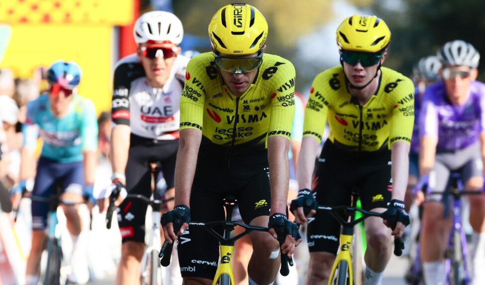 Team Visma | Lease a Bike completes second stage of the Volta a Catalunya without any issues