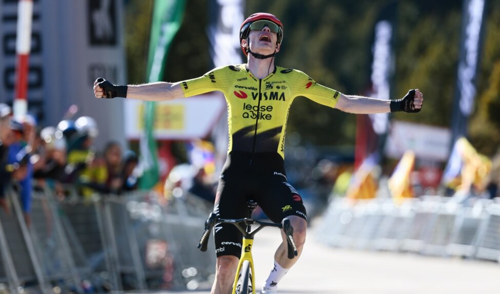 Vingegaard solos to queen stage victory and takes overall lead at Volta a Catalunya