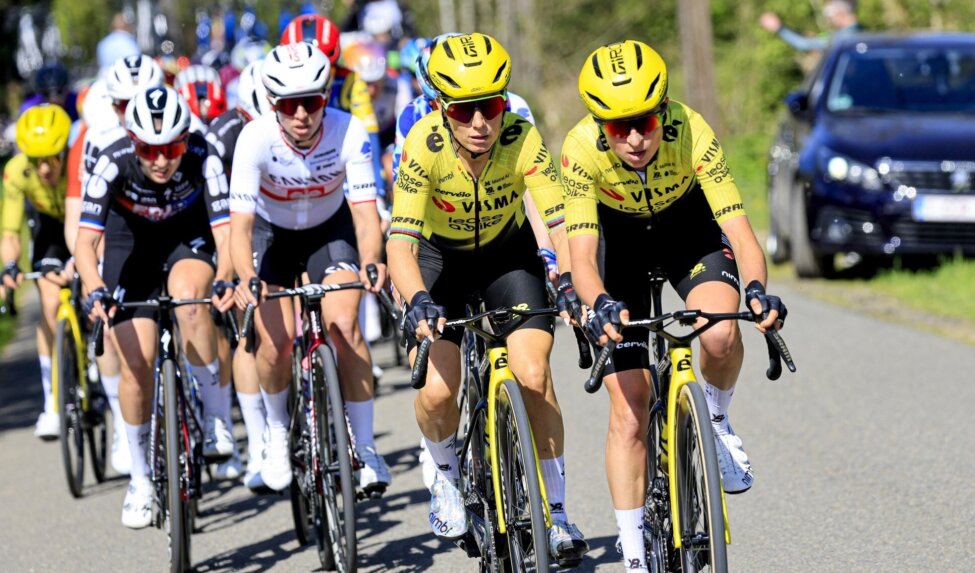 Team Visma | Lease a Bike grijpt naast ereplaats in Luik-Bastenaken-Luik