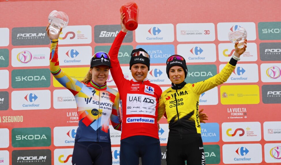 Bunel shines in final stage of La Vuelta Femenina with overall podium and youth classification victory