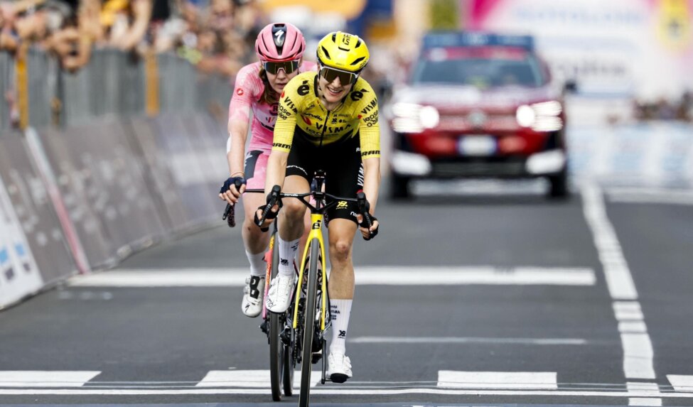 Sterke Giro d'Italia Women levert De Vries zesde plaats in eindklassement op