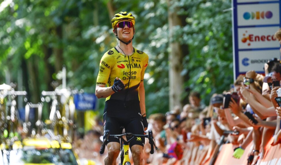 Kelderman maakt debuut in rood-wit-blauw in Ronde van Polen: 'Supermooi om er een jaar in te mogen rijden'