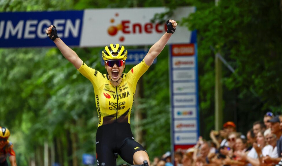 Lieke Nooijen Nederlands kampioene na sterke sprint