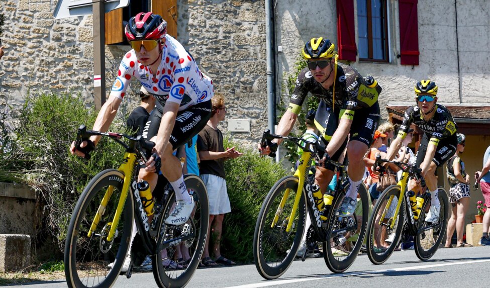 Team Visma | Lease a Bike komt sterk door achtste etappe Tour de France