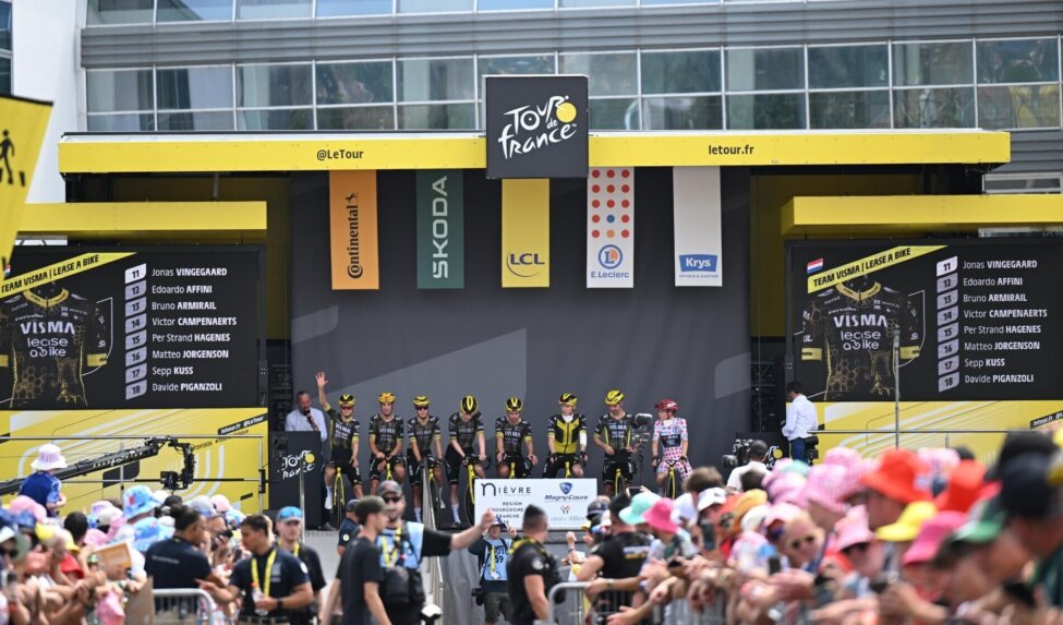 Team Visma | Lease a Bike stays out of sprint battle in twelfth stage