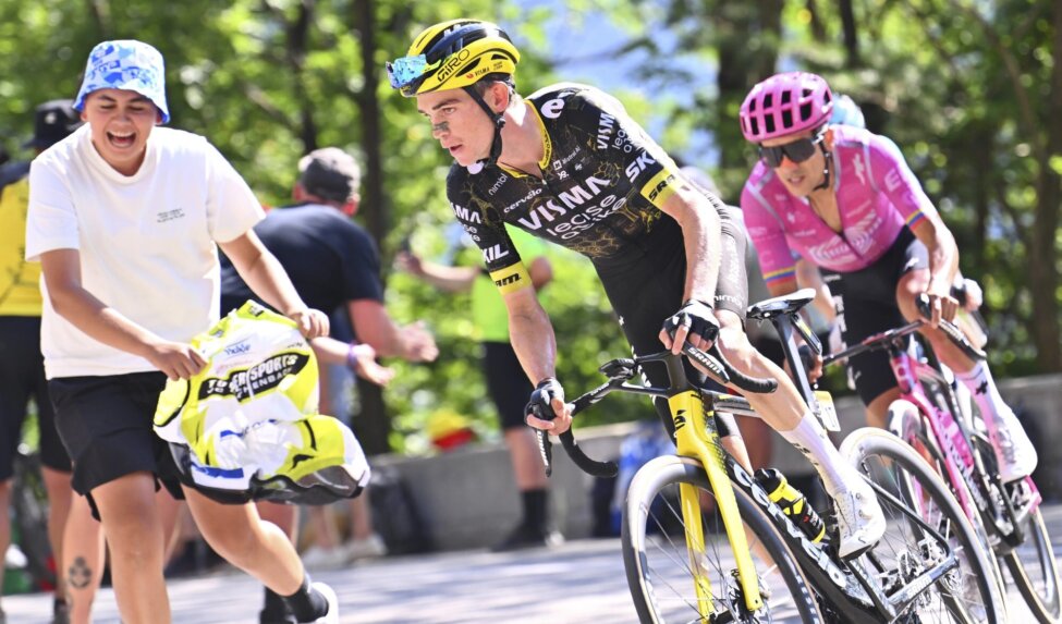 Kuss takes fourth after strong ride on Alpe d’Huez