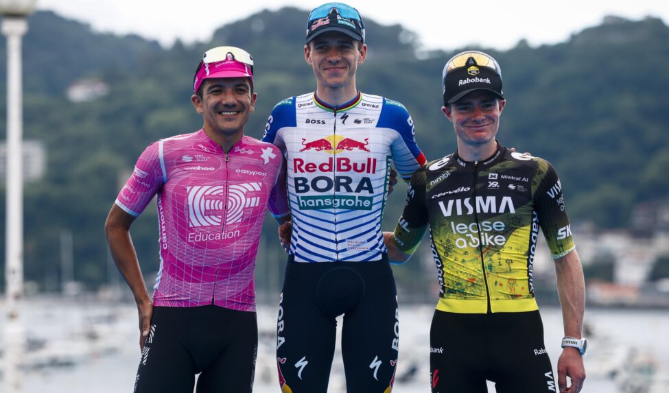 Tulett sprint naar podium na aanvallende koers van Team Visma | Lease a Bike in San Sebastián