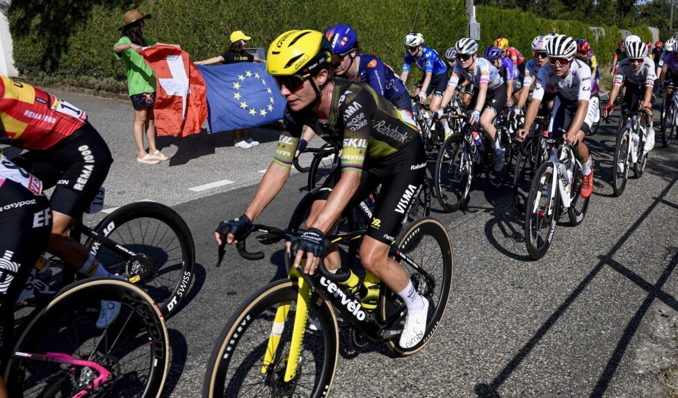 Vos sprints to third place in second stage Tour de France Femmes