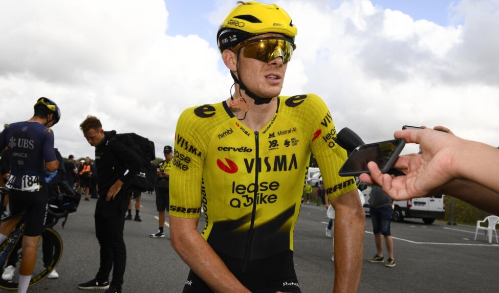 Team Visma | Lease a Bike ziet aanvalslust niet beloond worden in Bretagne Classic