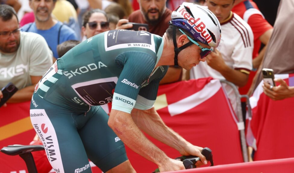 Van Aert spurt naar vierde plaats in tiende etappe Vuelta a España