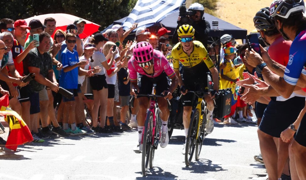 Kuss klimt naar vijfde plek na machtig ploegvertoon in koninginnenrit Vuelta a España