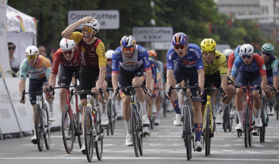 Jakobsen sprints to fourth place in Tour of Guangxi