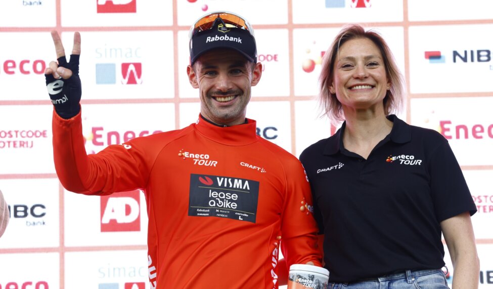 Campenaerts takes leader’s jersey after strong second place in Eneco Tour