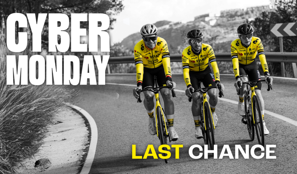 Cyber Monday sale - tot 60% korting op wielerkleding en meer!