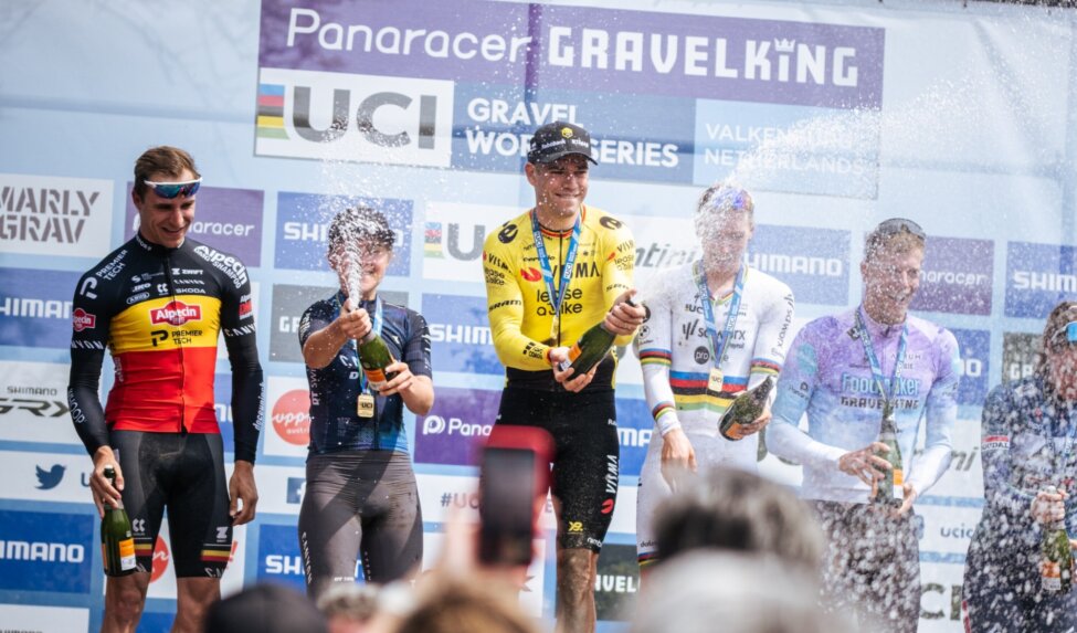 Van Aert solos to victory in Marly Grav Race