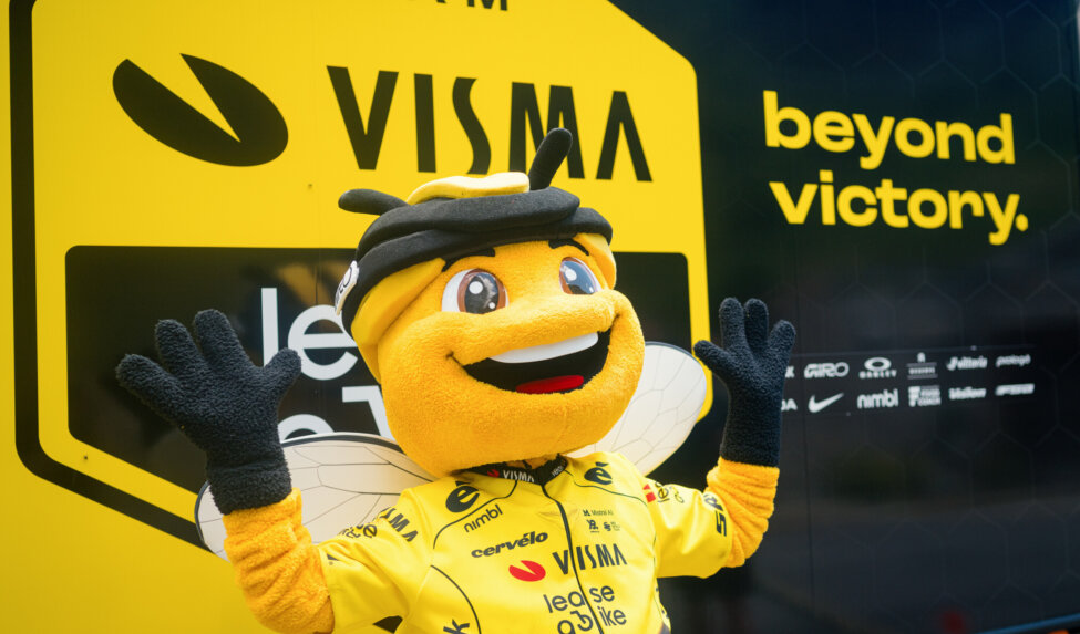 Team Visma | Lease a Bike geeft The Bees een gezicht met nieuwe mascotte