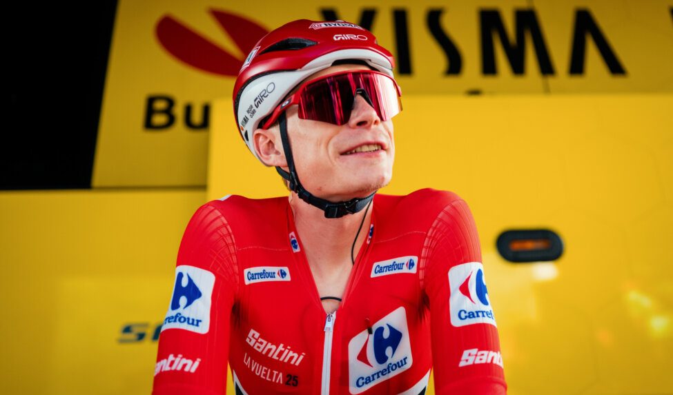 Third place for leader Vingegaard in third stage Vuelta a España