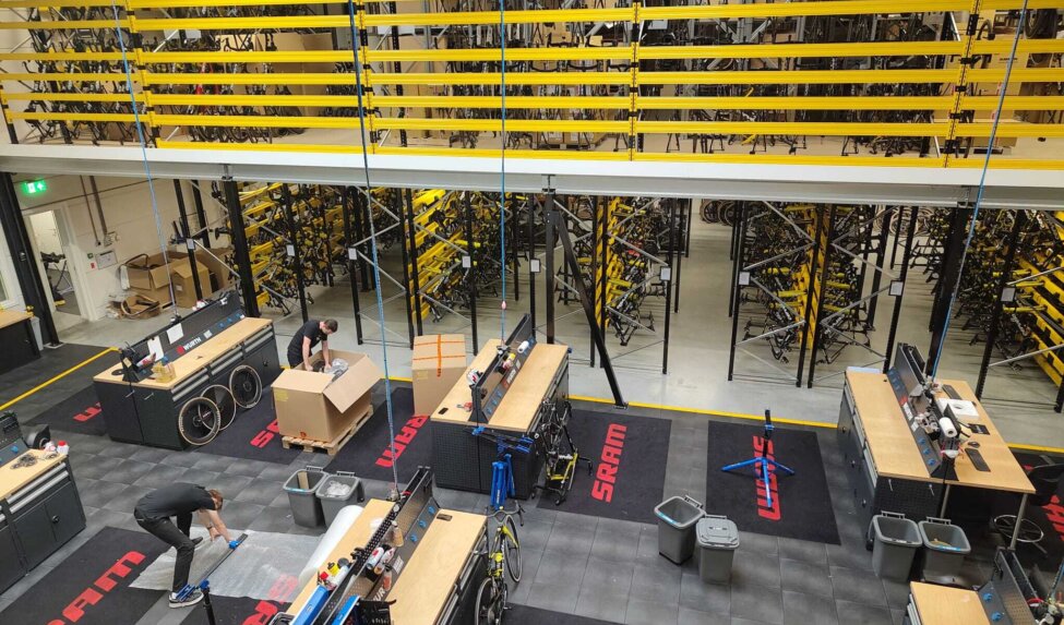 What happens at the HPC in 's-Hertogenbosch during the Tour de France?